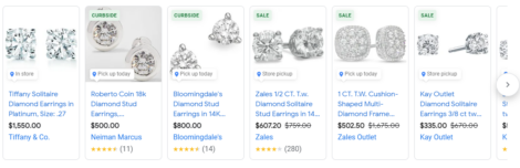 local inventory ads for jewelry store